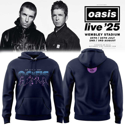 Limited Edition Oasis “Live ’25” Go Let It Our Hoodie