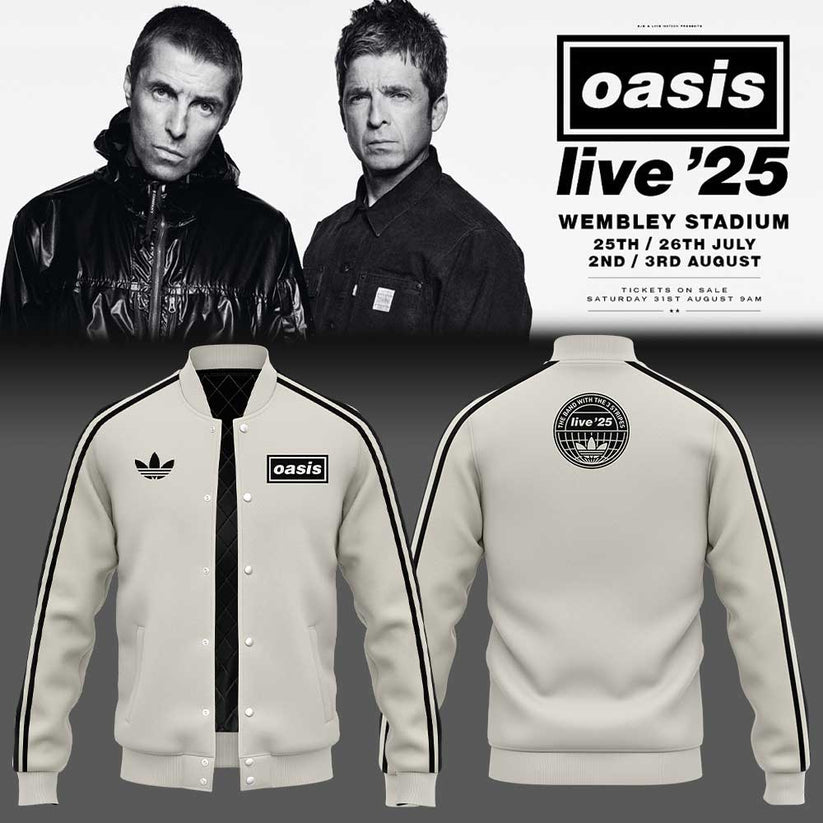 Limited Edition Oasis “Live ’25” London Baseball Jacket