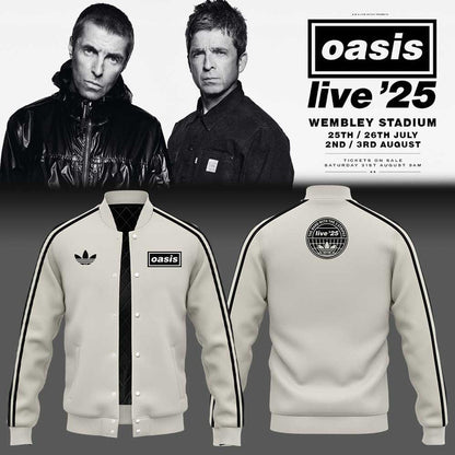 Limited Edition Oasis “Live ’25” London Baseball Jacket
