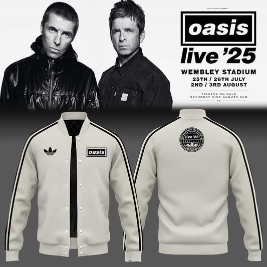 Limited Edition Oasis “Live ’25” London Baseball Jacket