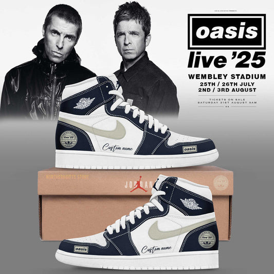 Limited Edition Oasis “Live ’25” Tour Firebird Shoes Hight