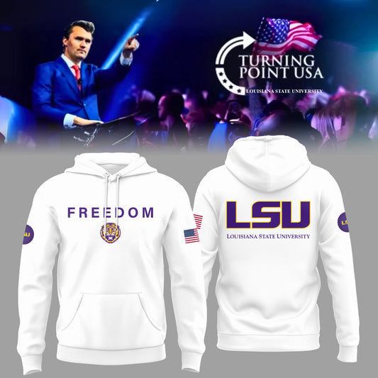 .Limited Edition Louisiana State University x Turning Point USA Hoodie