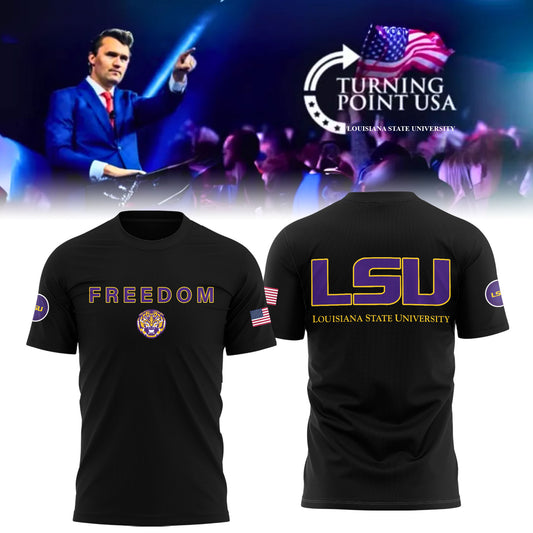 .Limited Edition Louisiana State University x Turning Point USA Shirt