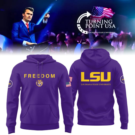 .Limited Edition Louisiana State University x Turning Point USA Hoodie
