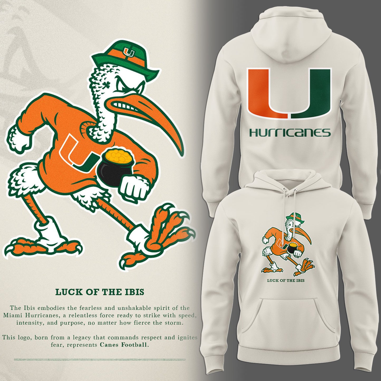 Limited Edition Luck Of The IBIS Hoodie