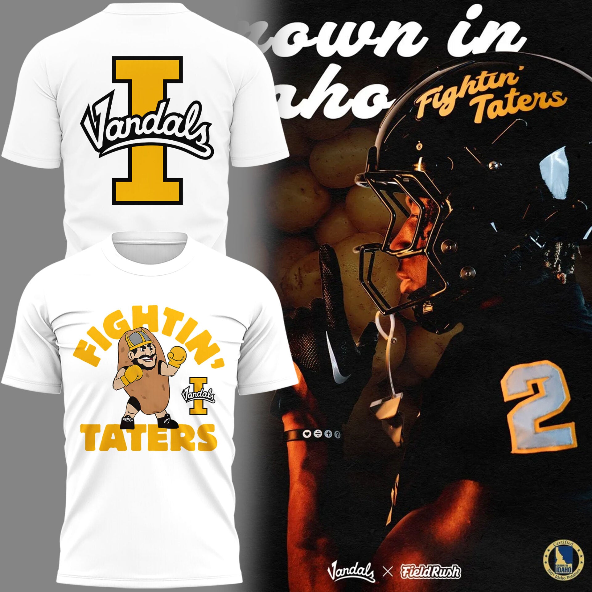 Limited Edition Fightin’ Taters T-Shirt