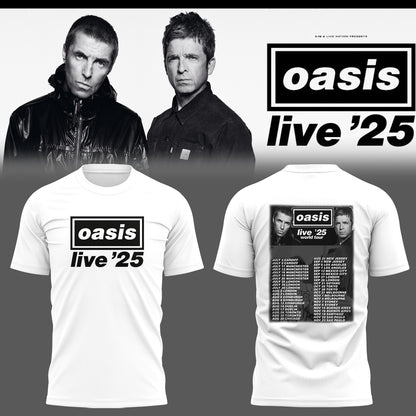 Limited Edition Oasis live 25 T-Shirt