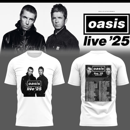 Limited Edition Oasis live 25 T-Shirt