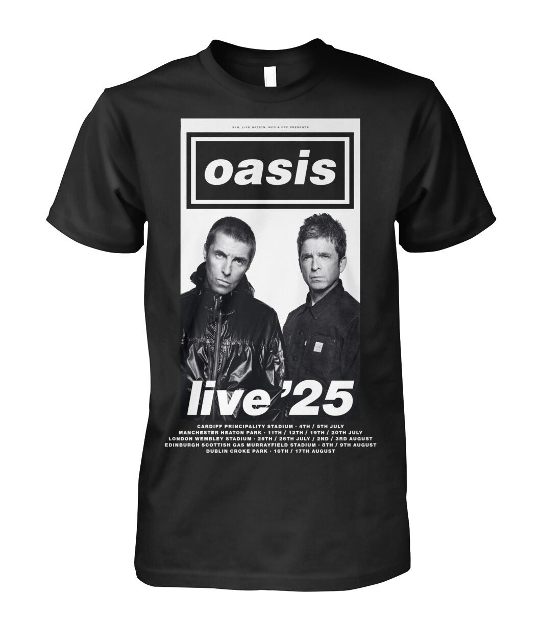 Limited Edition Oasis live 25 T-Shirt