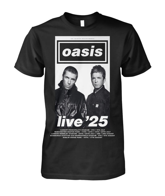 Limited Edition Oasis live 25 T-Shirt