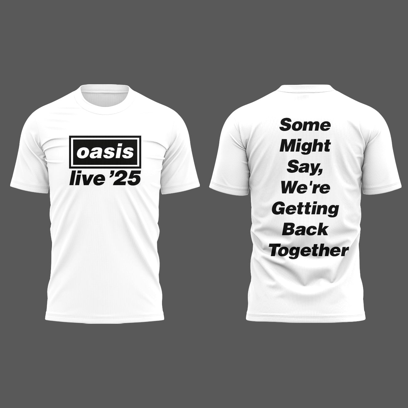 Limited Edition Oasis live 25 T-Shirt