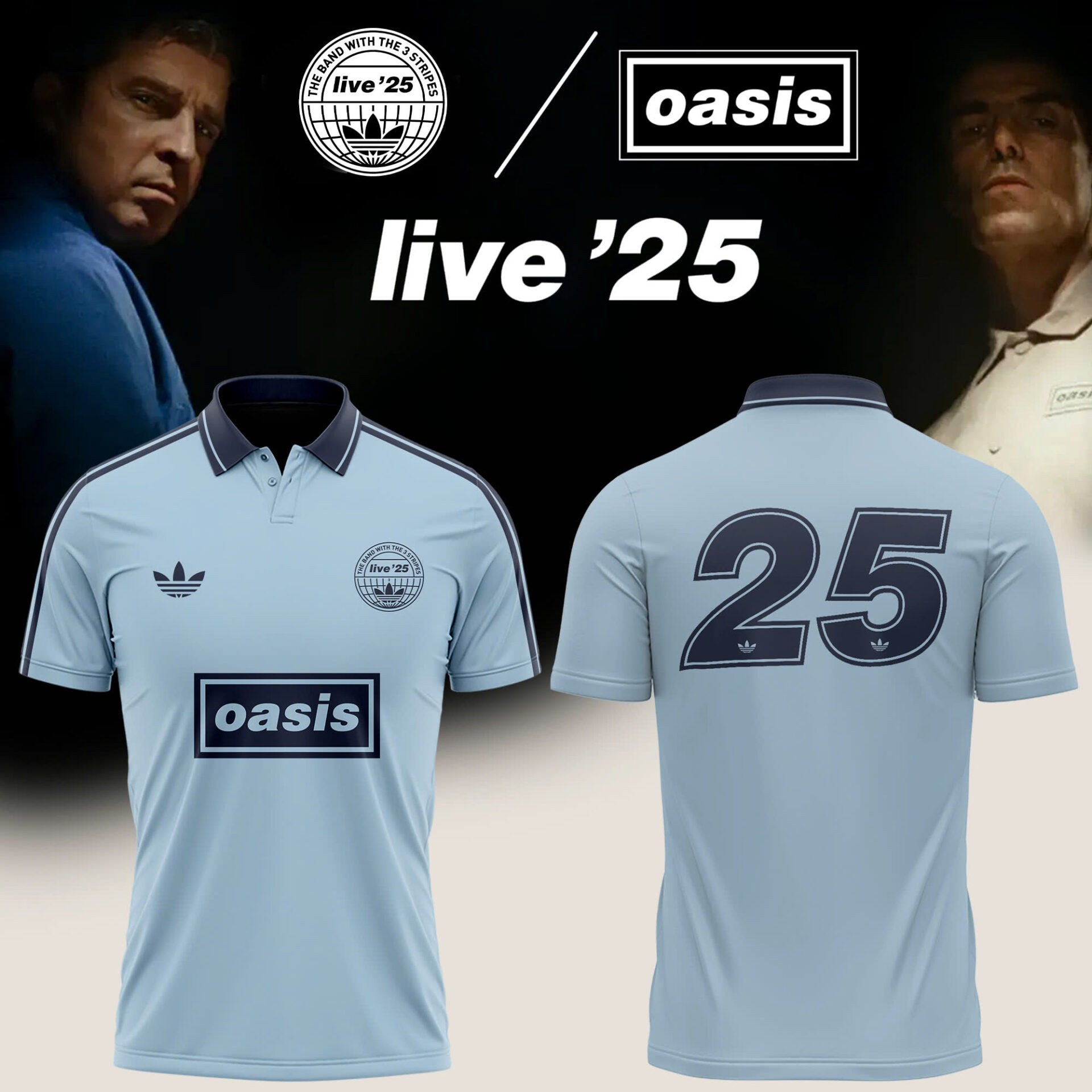 Limited Edition Oasis live 25 Polo