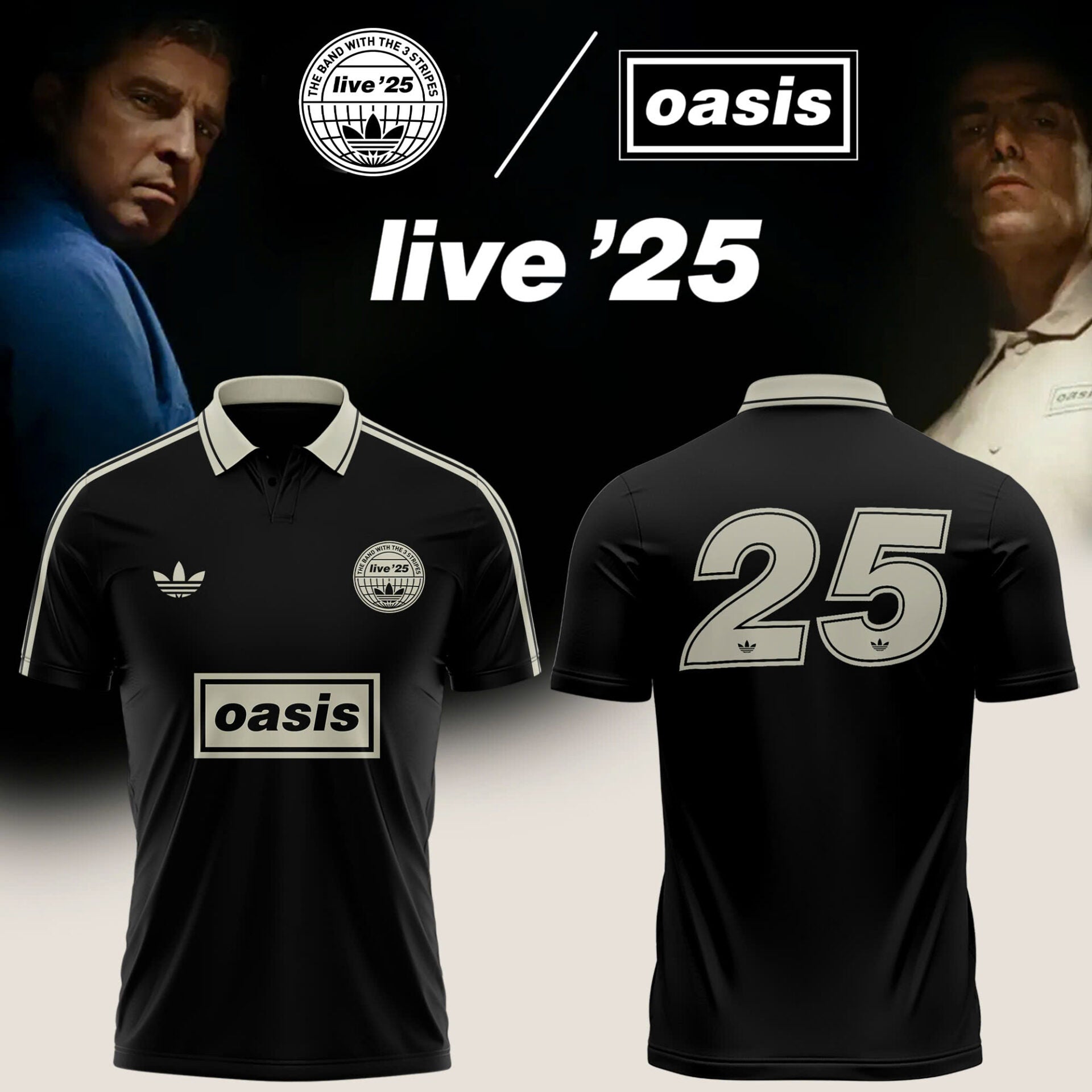 Limited Edition Oasis live 25 Polo