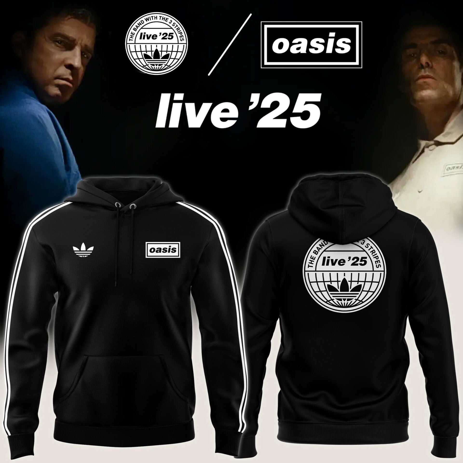 Limited Edition Oasis live 25 Hoodie