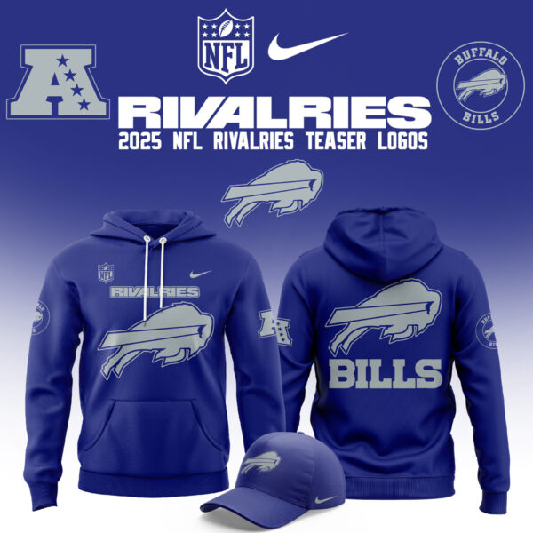 Limited Edition Bills Football Rivalries Teaser Logo Hoodie