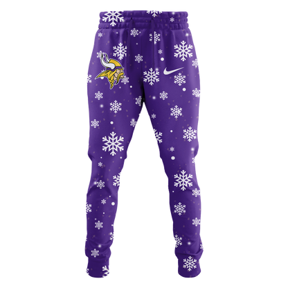 Limited Edition Minnesota Vikings Peanuts Holiday Speciality Hoodie 2024