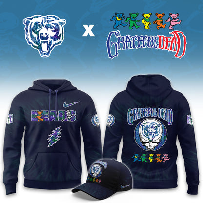 ...Chicago Bears Grateful Dead Limited Hoodie