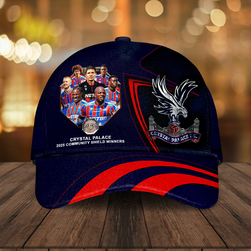 Crystal Palace F.C. FA Community Shield Winners 2025 T-Shirt