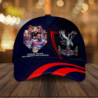 Crystal Palace F.C. FA Community Shield Winners 2025 T-Shirt