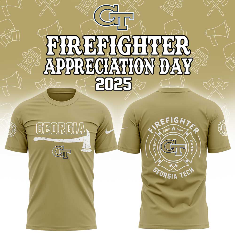 .Georgia Tech Firefighter Application Combo Shirt
