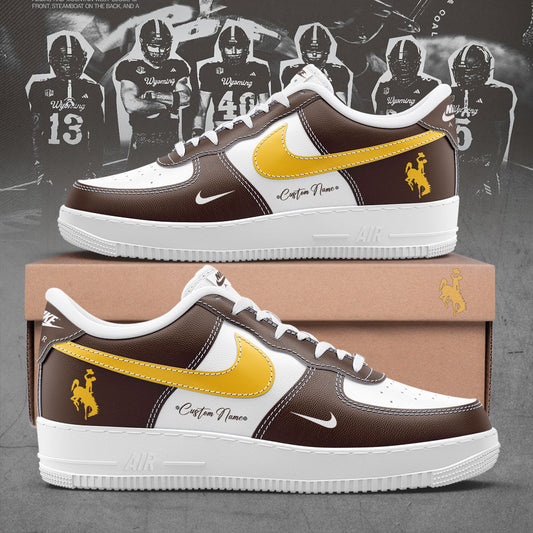 Wyoming Cowboy Fashion Shoes Designed For You Limited Edition 2025 Custom Name For Fans Shoes