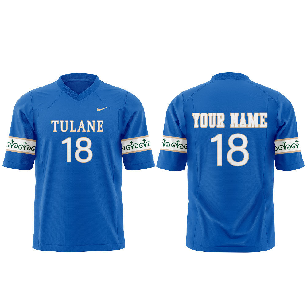 .Tulane Football Our First City Edition Uniform 2025 Combo Jersey Custom Name, Number For Fans