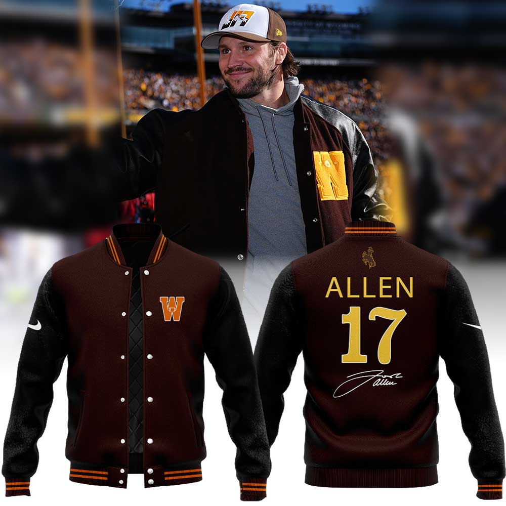 Wyoming Cowboy Football Josh Allen Once a Poke, always a Poke V2 Combo Jacket