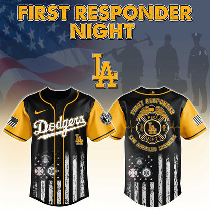 Los Angeles Dodgers x First Responders Night Jersey Limited Edition