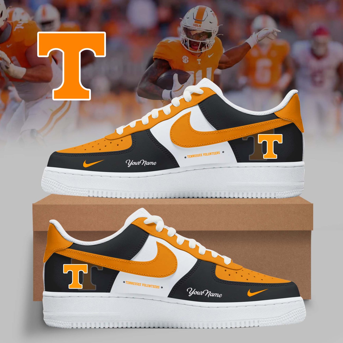 . Tennessee Volunteers “Volunteer Spirit” AF1