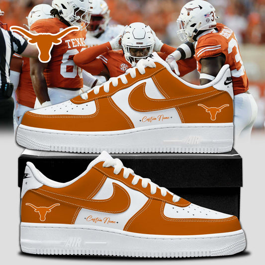 Texas Longhorns Special Edition AF1 Sneakers