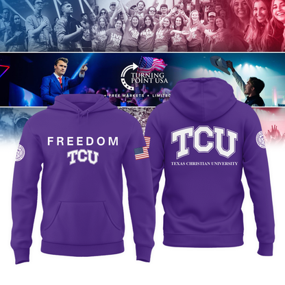 TCU x Turning Point USA 2025 Hoodie