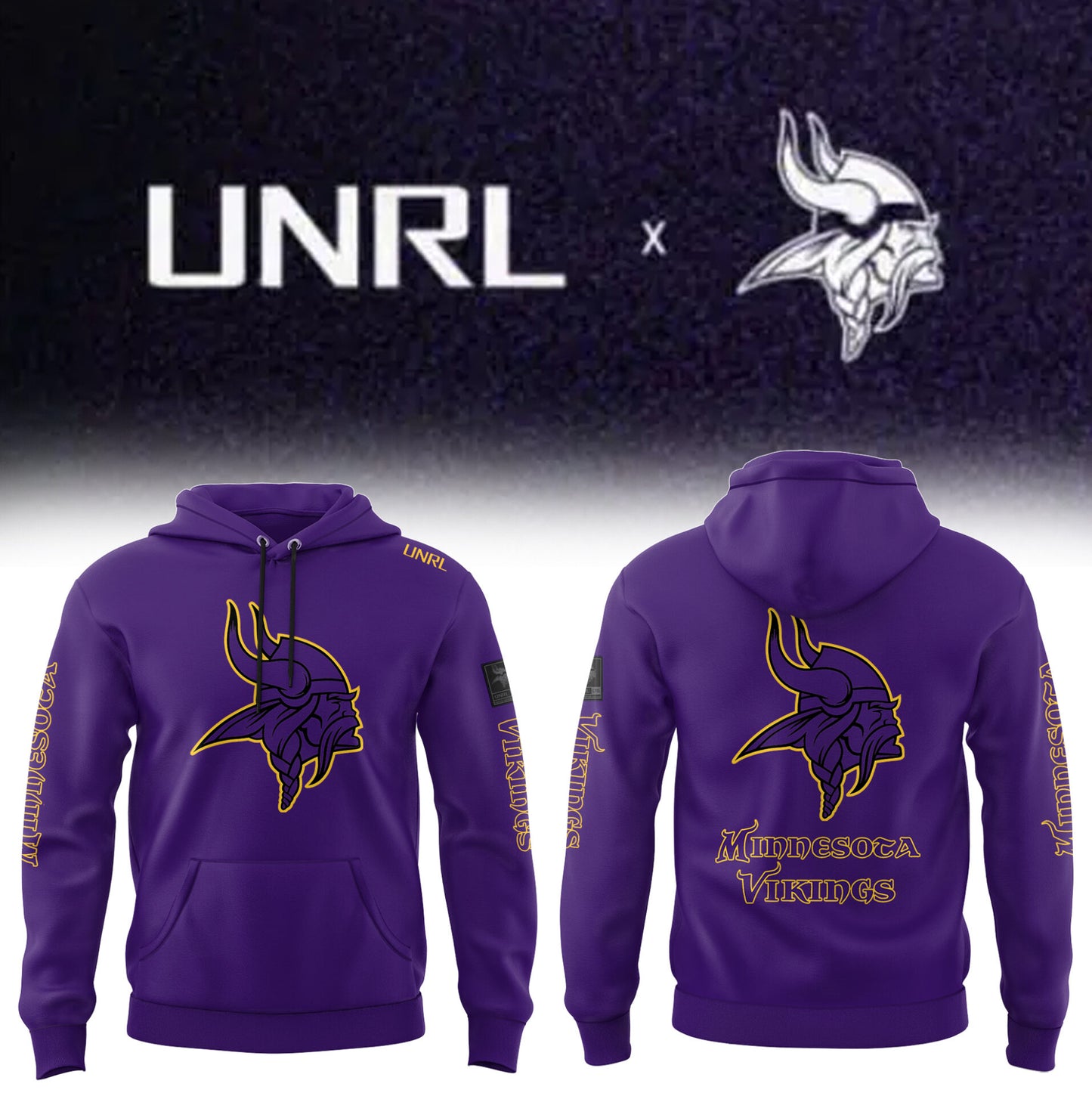 Limited Edition Viking x UNRL Vol 4 Hoodie 2024
