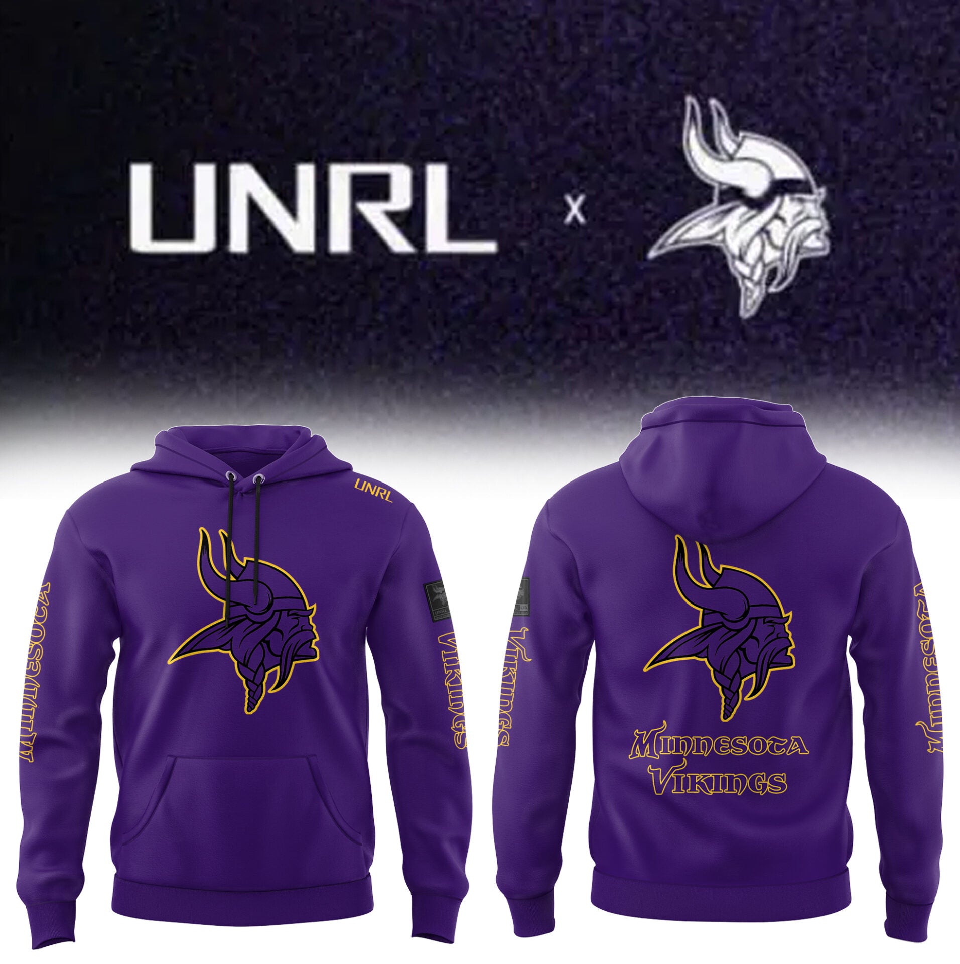 Limited Edition Viking x UNRL Vol 4 Hoodie 2024