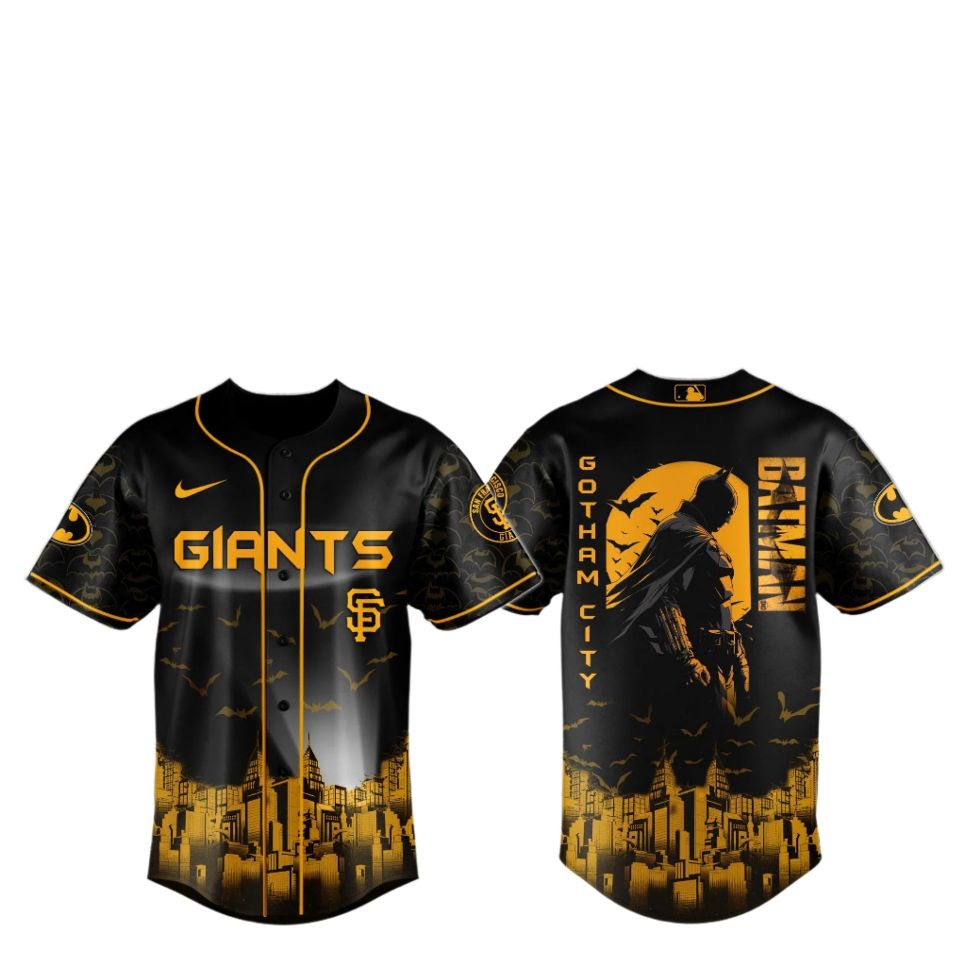 San Francisco Giants x DC Batman Game Night Special Edition Jersey