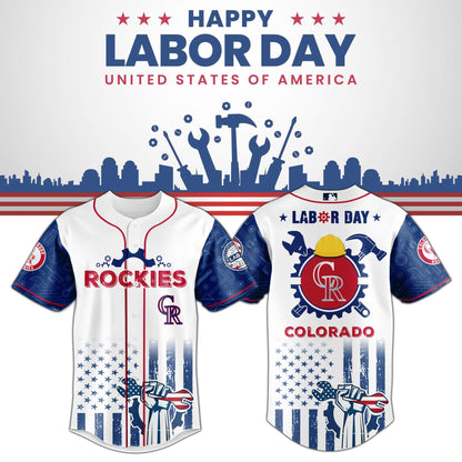 Colorado Rockies x Labor Day Jersey Limited Edition