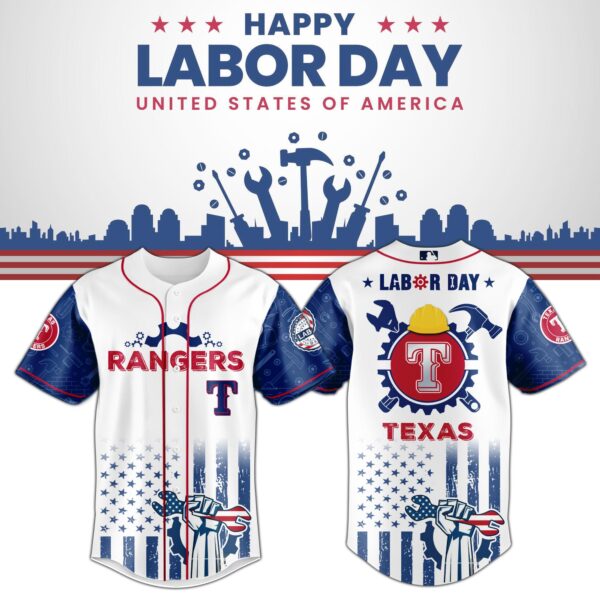 Texas Rangers x Labor Day Jersey Limited Edition