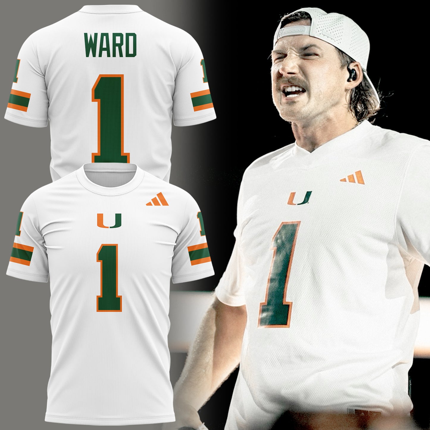 Limited Edition M.W x Hurricanes FB TShirt