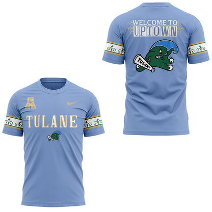 Limited Edition Tulane Football City Edition #UptownFootball Shirt-KC10222503
