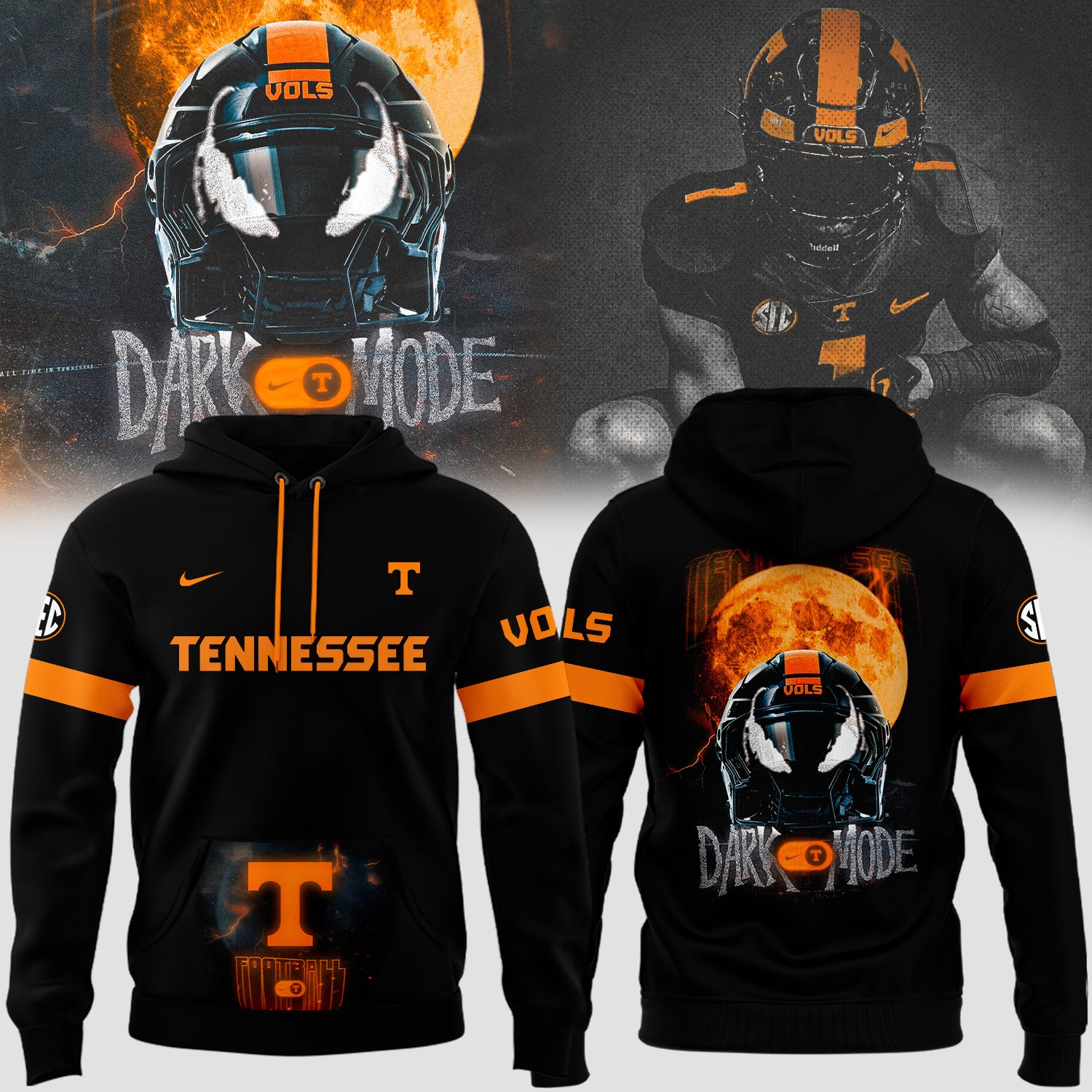 Special New “Venom” Dark Mode Vols Hoodie-TS2910242056