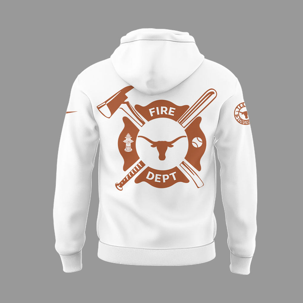 Texas Longhorns x Firefighter Appreciation Night Hoodie-LL250315002