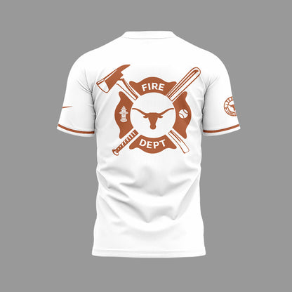 Texas Longhorns x Firefighter Appreciation Night TShirt -LL250315003
