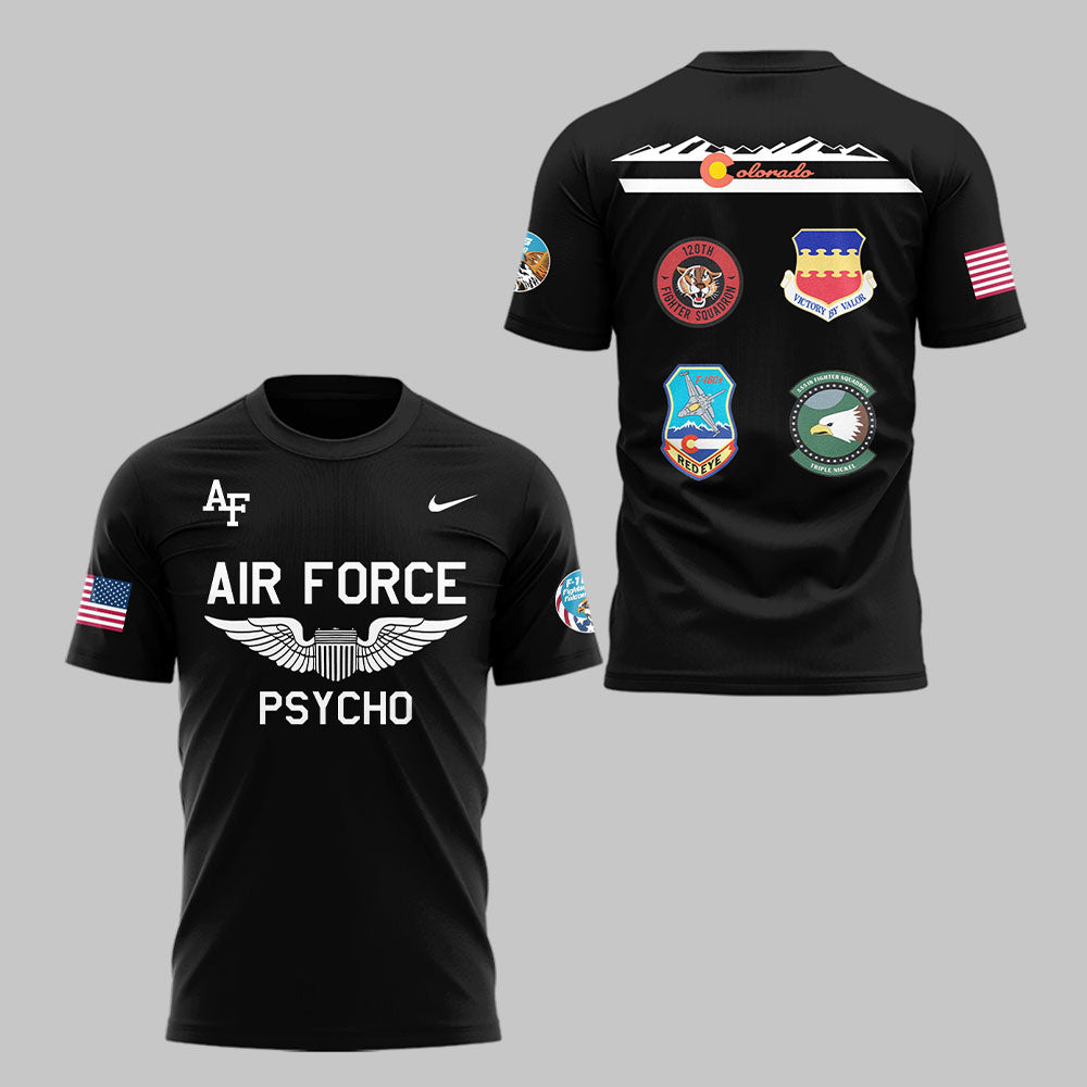 Limited Edition AF Football ‘Fighting Falcons’ Black TShirt