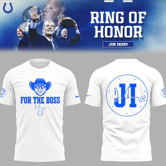 Limited Edition Indianapolis Colts "Honoring the memory of Jim Irsay" Shirt-LL25090710024