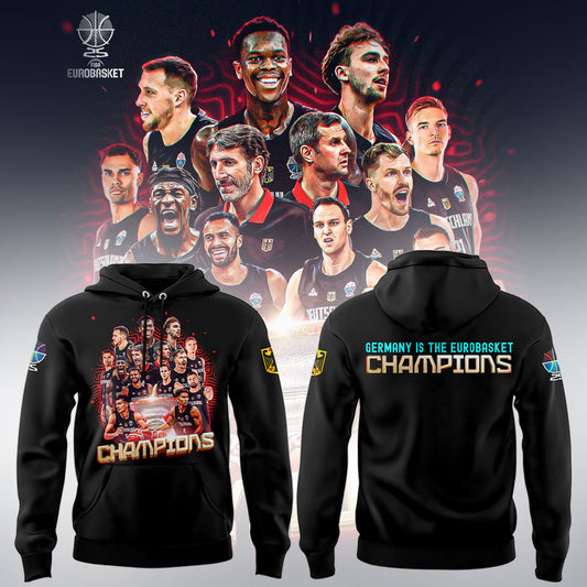 Limited Edition FIBA EuroBasket 2025 Champions Hoodie
