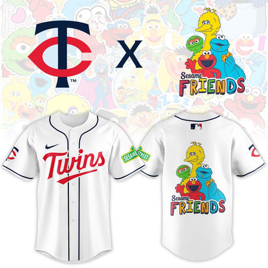 .Minnesota Twins 2025 Sesame Street Night Limited Jersey