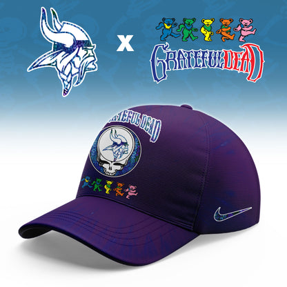 _Minnesota Vikings Grateful Dead Limited Hoodie