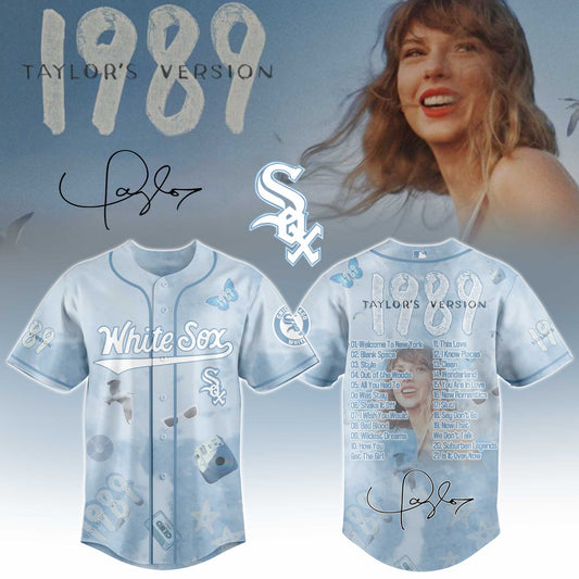 CWS 1989 Sky Blue Baseball Jersey