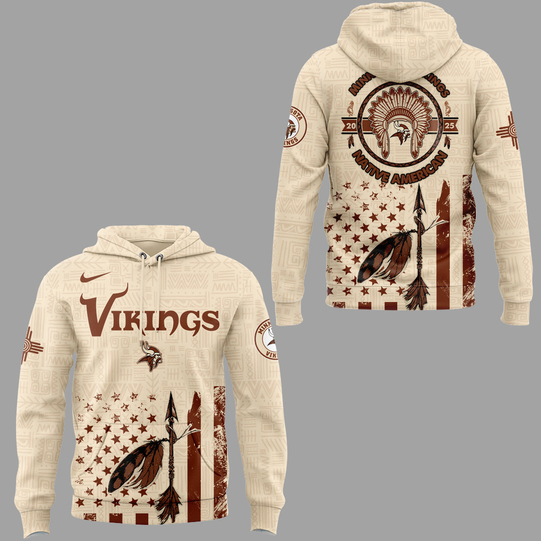 Limited Edition Viking Native American Heritage Month 2025 Hoodie