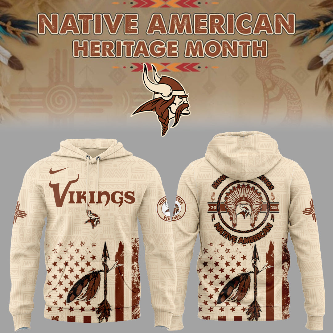 Limited Edition Viking Native American Heritage Month 2025 Hoodie