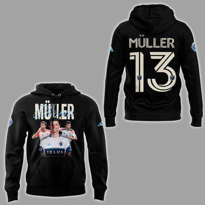 Limited Edition Thomas Müller to Whitecaps FC Hoodie-ND08072523
